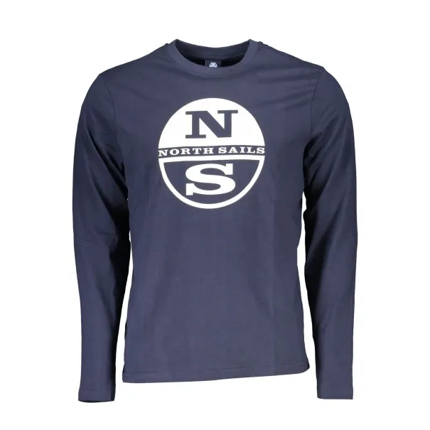 NORTH SAILS T-SHIRT MANCHES LONGUES HOMME BLEU - NORTH SAILS