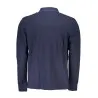 NORTH SAILS POLO MANCHES LONGUES HOMME BLEU - NORTH SAILS
