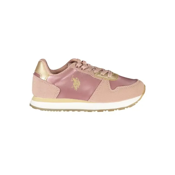POLO AMÉRICAIN ASSN. CHAUSSURES DE SPORT POUR ENFANTS ROSE - U.S. POLO ASSN