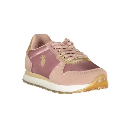 POLO AMÉRICAIN ASSN. CHAUSSURES DE SPORT POUR ENFANTS ROSE - U.S. POLO ASSN
