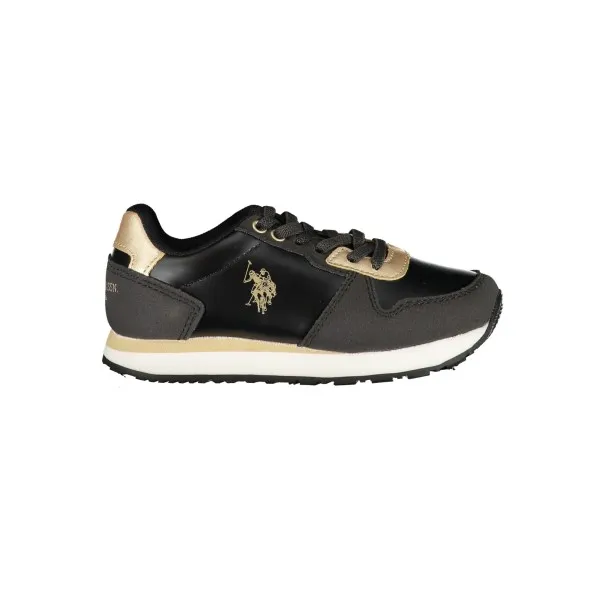POLO AMÉRICAIN ASSN. CHAUSSURES DE SPORT POUR ENFANTS NOIRES - U.S. POLO ASSN