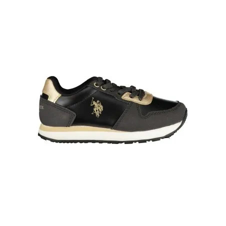 POLO AMÉRICAIN ASSN. CHAUSSURES DE SPORT POUR ENFANTS NOIRES - U.S. POLO ASSN