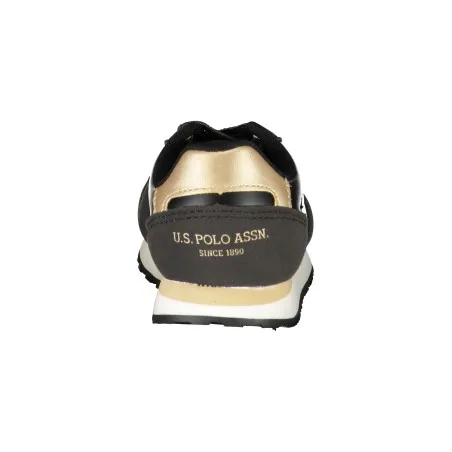 POLO AMÉRICAIN ASSN. CHAUSSURES DE SPORT POUR ENFANTS NOIRES - U.S. POLO ASSN
