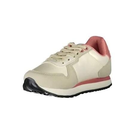 POLO AMÉRICAIN ASSN. CHAUSSURES DE SPORT BEIGES POUR ENFANTS - U.S. POLO ASSN