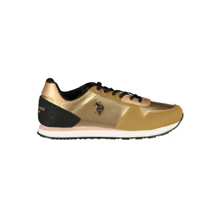 POLO AMÉRICAIN ASSN. CHAUSSURES DE SPORT POUR FEMMES OR - U.S. POLO ASSN