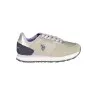 POLO AMÉRICAIN ASSN. CHAUSSURES DE SPORT ARGENTÉES POUR ENFANTS - U.S. POLO ASSN