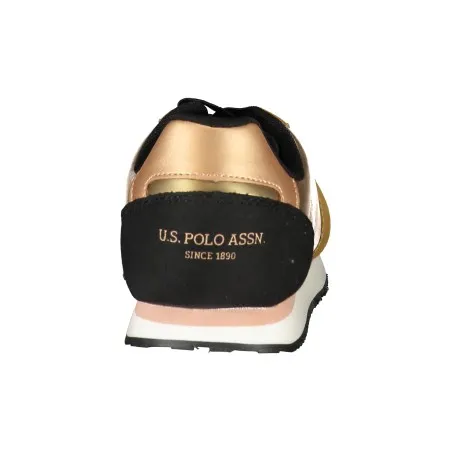 POLO AMÉRICAIN ASSN. CHAUSSURES DE SPORT POUR FEMMES OR - U.S. POLO ASSN