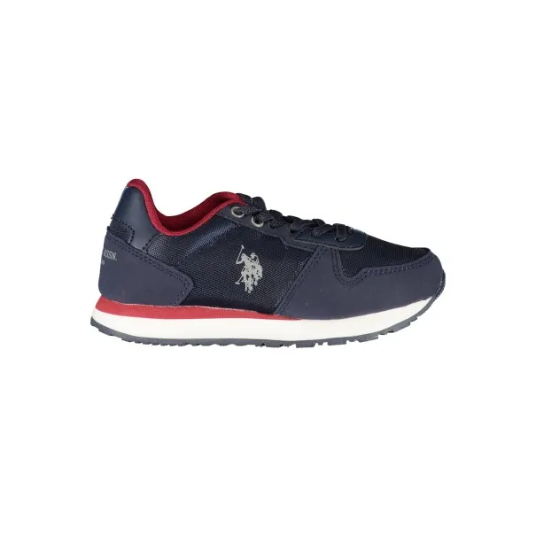 POLO AMÉRICAIN ASSN. CHAUSSURES DE SPORT BLEUES POUR ENFANTS - U.S. POLO ASSN