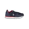 POLO AMÉRICAIN ASSN. CHAUSSURES DE SPORT BLEUES POUR ENFANTS - U.S. POLO ASSN