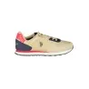 POLO AMÉRICAIN ASSN. CHAUSSURES DE SPORT BEIGES POUR ENFANTS - U.S. POLO ASSN