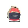 POLO AMÉRICAIN ASSN. CHAUSSURES DE SPORT BEIGES POUR ENFANTS - U.S. POLO ASSN