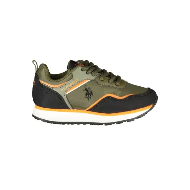 POLO AMÉRICAIN ASSN. CHAUSSURES DE SPORT POUR ENFANTS VERTES - U.S. POLO ASSN