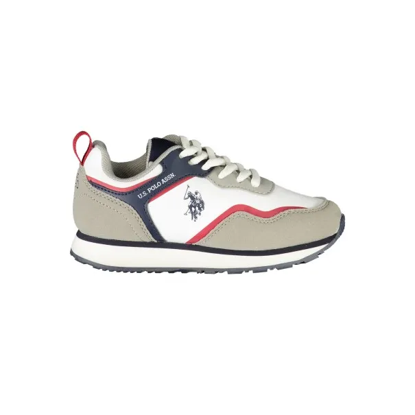 POLO AMÉRICAIN ASSN. CHAUSSURES DE SPORT POUR ENFANTS BLANCHES - U.S. POLO ASSN