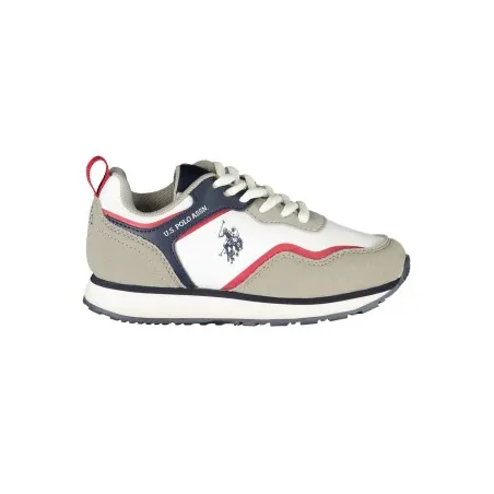 POLO AMÉRICAIN ASSN. CHAUSSURES DE SPORT POUR ENFANTS BLANCHES - U.S. POLO ASSN