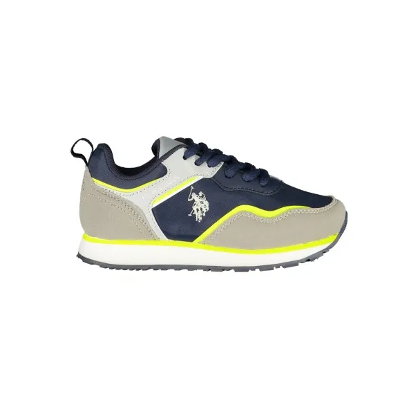 POLO AMÉRICAIN ASSN. CHAUSSURES DE SPORT BLEUES POUR ENFANTS - U.S. POLO ASSN