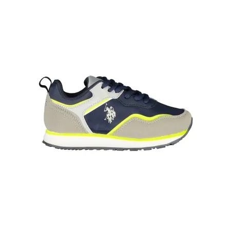 POLO AMÉRICAIN ASSN. CHAUSSURES DE SPORT BLEUES POUR ENFANTS - U.S. POLO ASSN