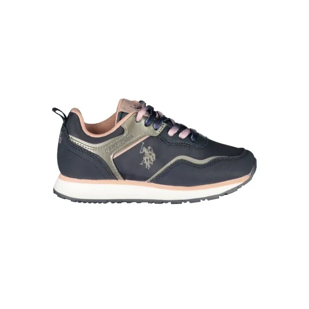 POLO AMÉRICAIN ASSN. CHAUSSURES DE SPORT BLEUES POUR ENFANTS - U.S. POLO ASSN