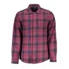 GANT CHEMISE À MANCHES LONGUES POUR HOMMES VIOLET - GANT