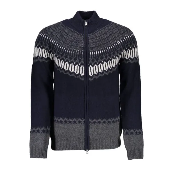 GANT CARDIGAN HOMME BLEU - GANT