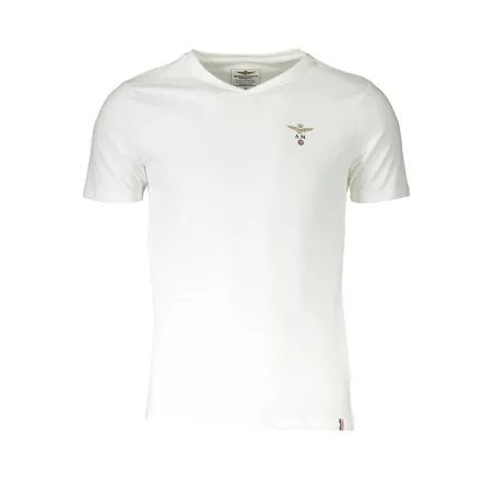 T-SHIRT EXTERIEUR HOMME AIR FORCE BLANC - AERONAUTICA MILITARE