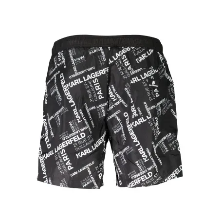 KARL LAGERFELD BEACHWEAR COSTUME SOUS-VÊTEMENTS HOMME NOIR - KARL LAGERFELD BEACHWEAR