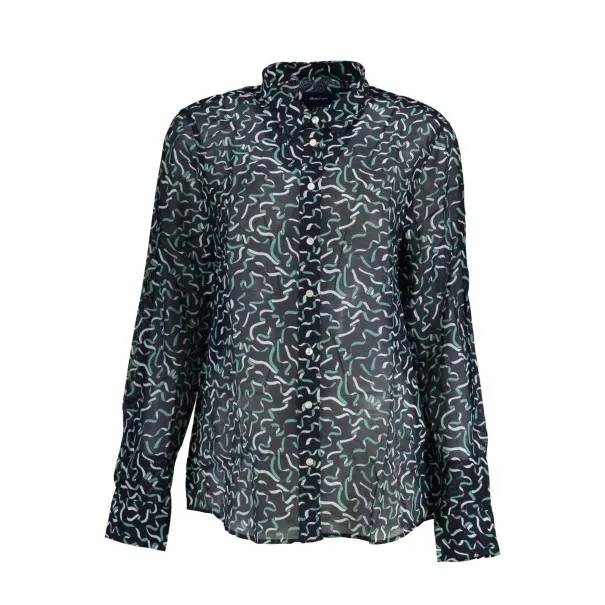 GANT CHEMISE À MANCHES LONGUES FEMME BLEU - GANT