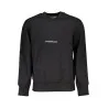 SWEAT-SHIRT SANS FERMETURE ÉCLAIR NOIR CALVIN KLEIN POUR HOMMES - CALVIN KLEIN