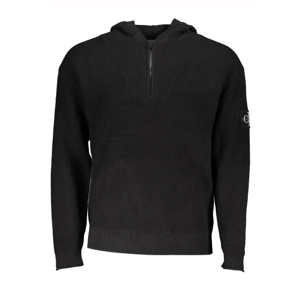 PULL NOIR POUR HOMMES CALVIN KLEIN - CALVIN KLEIN