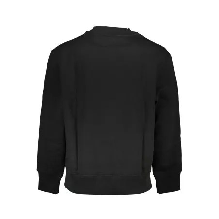 SWEAT-SHIRT SANS FERMETURE ÉCLAIR NOIR CALVIN KLEIN POUR HOMMES - CALVIN KLEIN