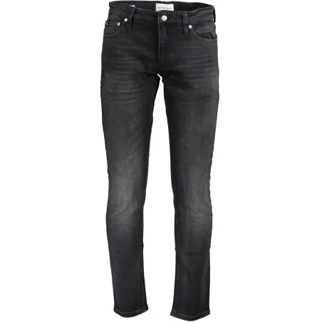 CALVIN KLEIN JEAN EN DENIM NOIR POUR HOMMES - CALVIN KLEIN