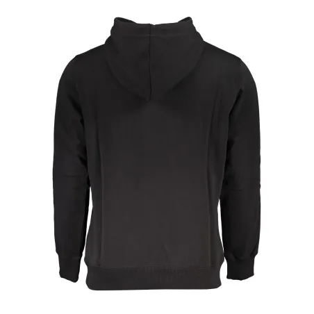 SWEAT-SHIRT SANS FERMETURE ÉCLAIR NOIR CALVIN KLEIN POUR HOMMES - CALVIN KLEIN