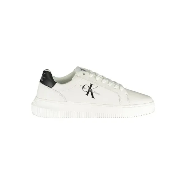 CHAUSSURES DE SPORT POUR HOMMES CALVIN KLEIN BLANCHES - CALVIN KLEIN