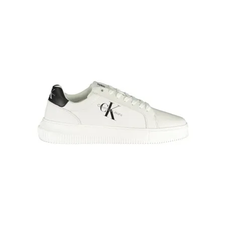 CHAUSSURES DE SPORT POUR HOMMES CALVIN KLEIN BLANCHES - CALVIN KLEIN