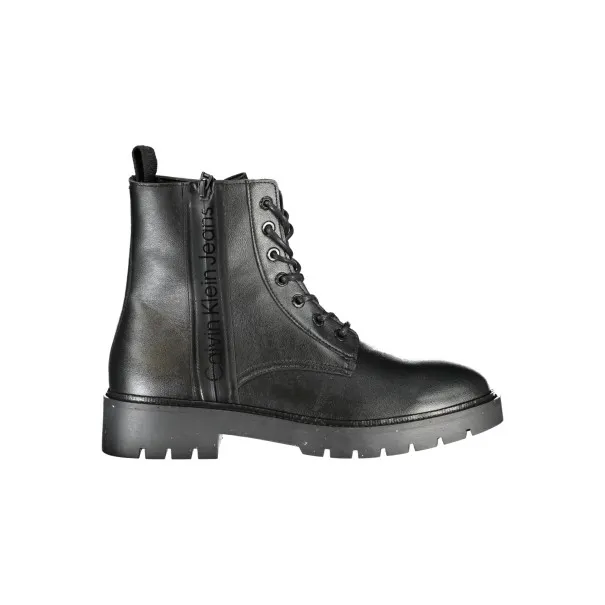 CHAUSSURES DE BOTTES POUR HOMMES CALVIN KLEIN NOIR - CALVIN KLEIN