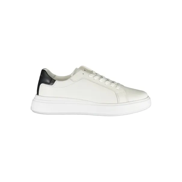 CHAUSSURES DE SPORT POUR HOMMES CALVIN KLEIN BLANCHES - CALVIN KLEIN