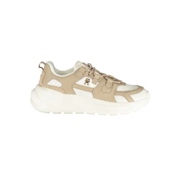 CHAUSSURES DE SPORT POUR FEMMES TOMMY HILFIGER BLANCHES - TOMMY HILFIGER