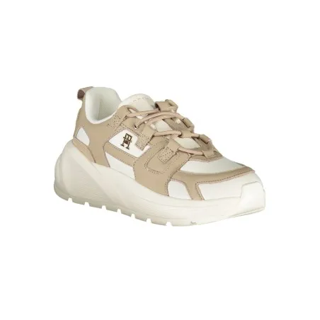 CHAUSSURES DE SPORT POUR FEMMES TOMMY HILFIGER BLANCHES - TOMMY HILFIGER