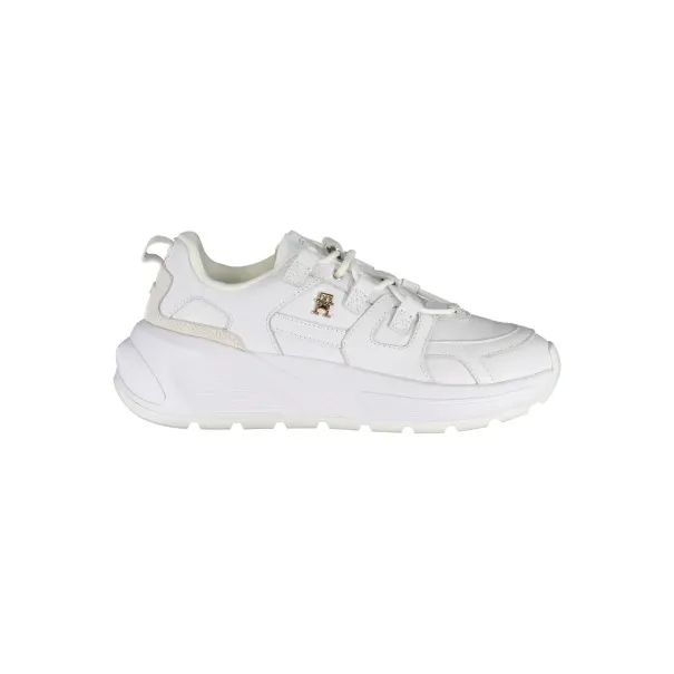 CHAUSSURES DE SPORT POUR FEMMES TOMMY HILFIGER BLANCHES - TOMMY HILFIGER