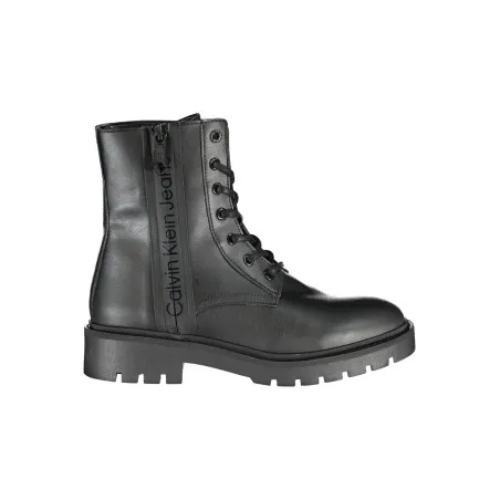 BOTTE CALVIN KLEIN NOIRE POUR FEMME - CALVIN KLEIN