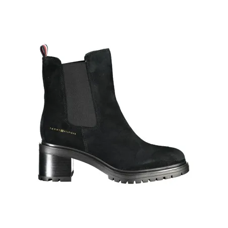 BOTTES CHAUSSURES TOMMY HILFIGER NOIRE POUR FEMME - TOMMY HILFIGER