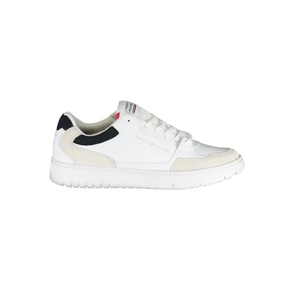 CHAUSSURES DE SPORT BLANCHES TOMMY HILFIGER POUR HOMMES - TOMMY HILFIGER