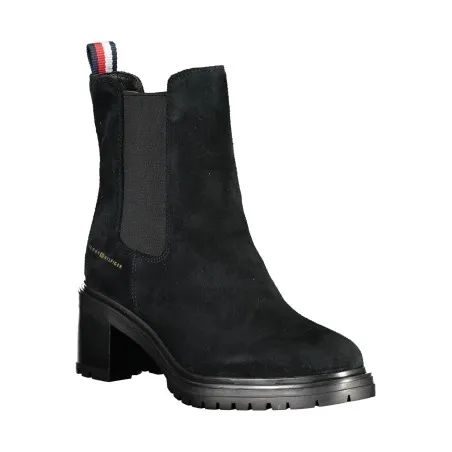 BOTTES CHAUSSURES TOMMY HILFIGER NOIRE POUR FEMME - TOMMY HILFIGER