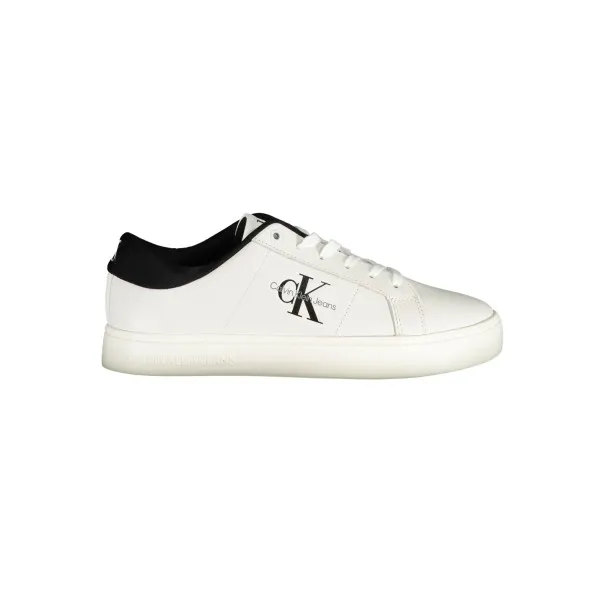 CHAUSSURES DE SPORT POUR HOMMES CALVIN KLEIN BLANCHES - CALVIN KLEIN