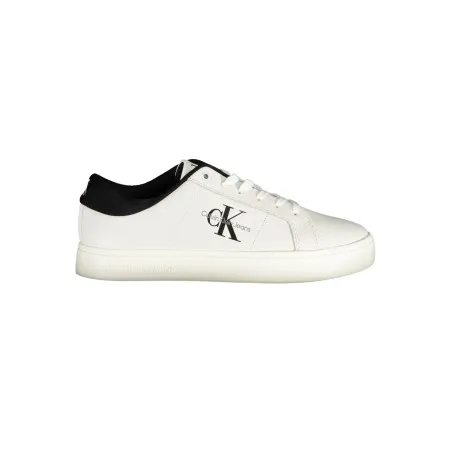 CHAUSSURES DE SPORT POUR HOMMES CALVIN KLEIN BLANCHES - CALVIN KLEIN