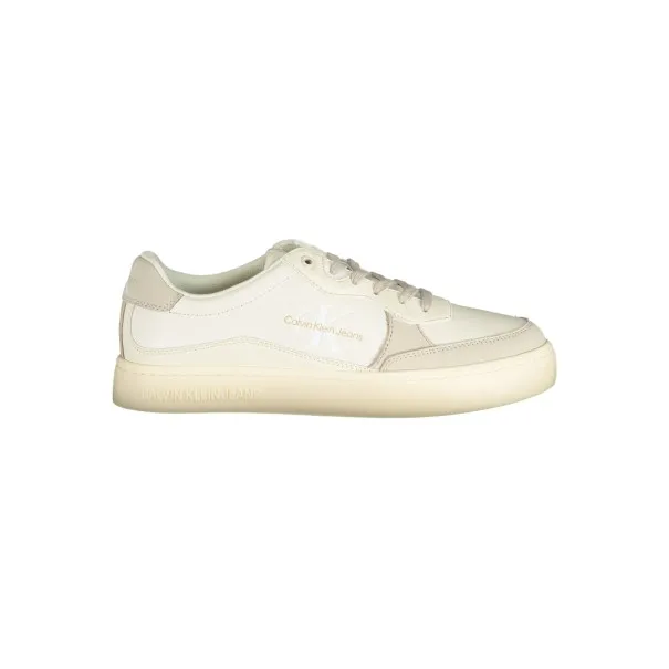 CHAUSSURES DE SPORT POUR HOMMES CALVIN KLEIN BLANCHES - CALVIN KLEIN