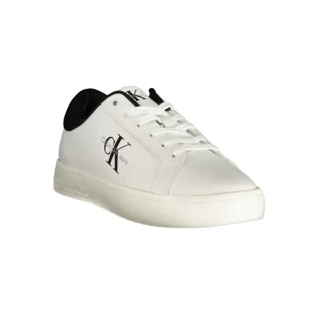 CHAUSSURES DE SPORT POUR HOMMES CALVIN KLEIN BLANCHES - CALVIN KLEIN