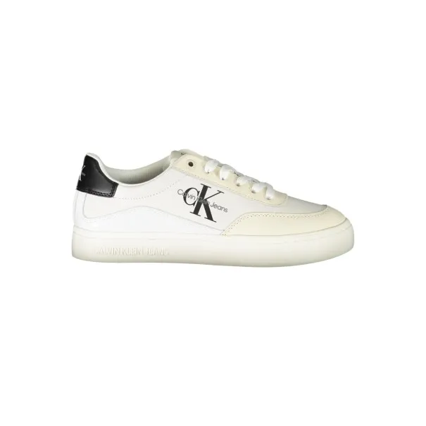 CHAUSSURES DE SPORT POUR FEMMES CALVIN KLEIN BLANCHES - CALVIN KLEIN