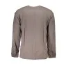SWEAT-SHIRT SANS FERMETURE ÉCLAIR POUR HOMMES CALVIN KLEIN MARRON - CALVIN KLEIN