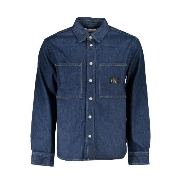 VESTE DE SPORT BLEU POUR HOMMES CALVIN KLEIN - CALVIN KLEIN