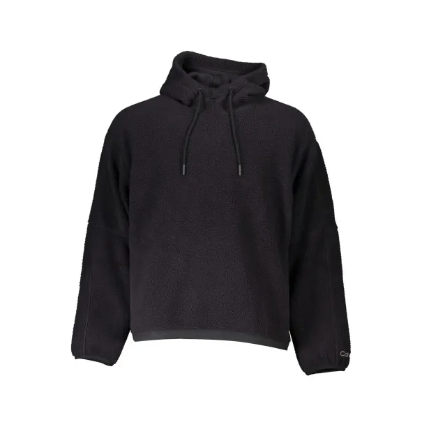 SWEAT-SHIRT SANS FERMETURE ÉCLAIR NOIR CALVIN KLEIN POUR HOMMES - CALVIN KLEIN